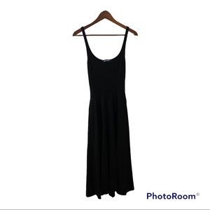 Reformation Jersey Black Dress